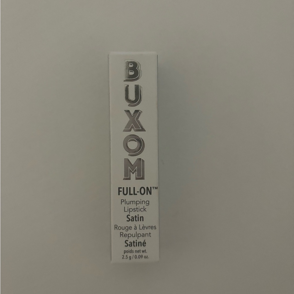 Buxom plumping lipstick shade satin brand new unopened